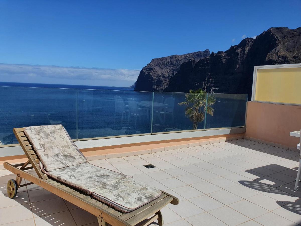 Terraza Sol Los Gigantes Beach By Hrtenerife Net Acantilado de los Gigantes Exterior foto