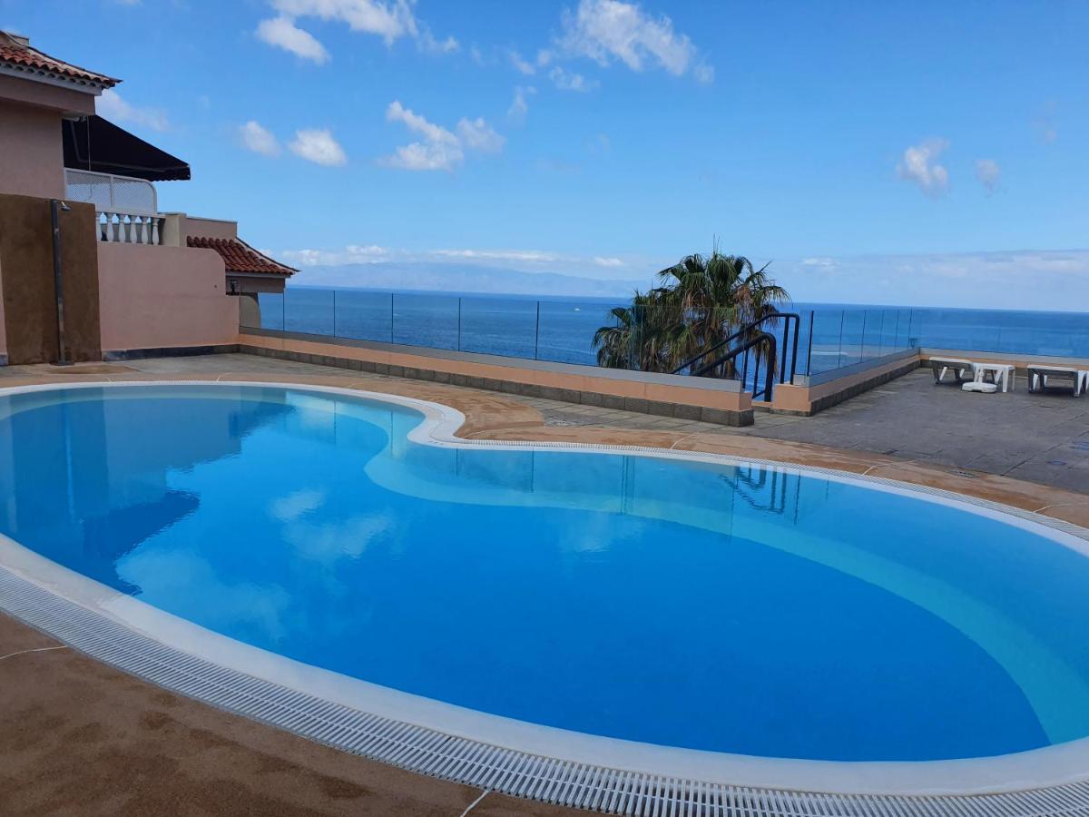 Terraza Sol Los Gigantes Beach By Hrtenerife Net Acantilado de los Gigantes Exterior foto